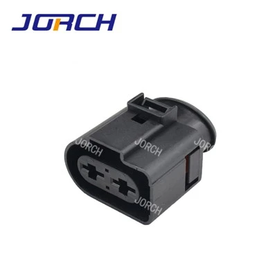 2 Pimli Su Geçirmez Konektör Soketi Elektronik Güç Pompası 9,5MM Fiş 1J0971955 DJ70228-9.5-21