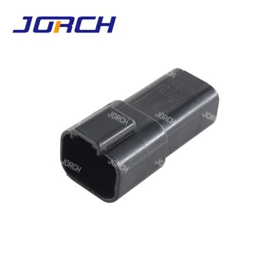 4Pin Erkek Elektrik Kablosu Konnektörü Otomotiv Konnektörü Su Geçirmez Deutsch Oto Konnektörleri TE Bağlantısı DT04-4P-E004